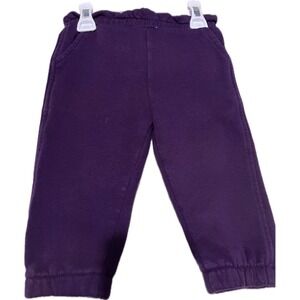 Babygirl Dip Purple Sweatpants, Size 6-12 Months, Good Condition